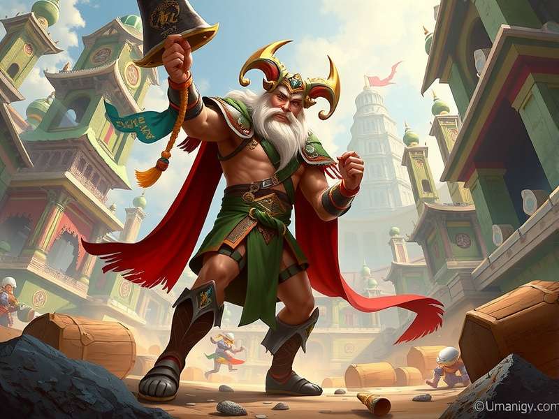 Legendary Cumin Warrior Game Art